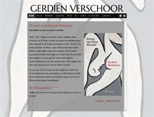 Tablet Screenshot of gerdienverschoor.nl